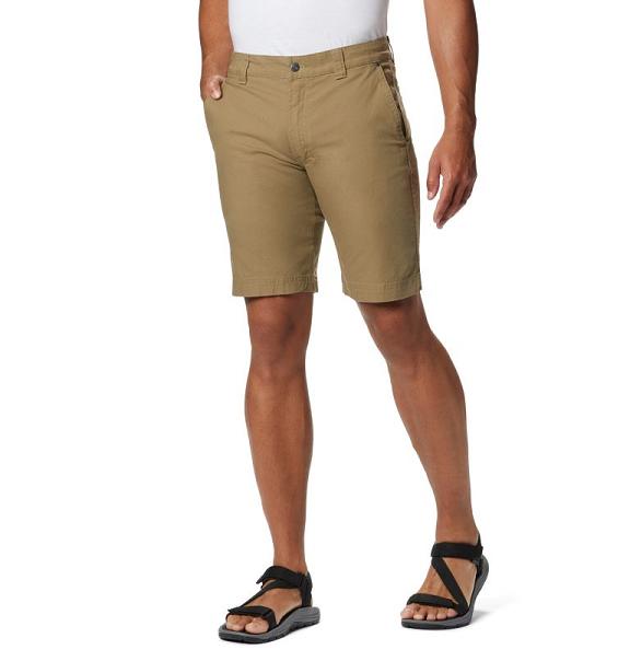 Columbia Flex ROC Shorts Khaki For Men's NZ92451 New Zealand